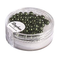 Rayher 14400429 - Perle di Vetro Renaissance, 4 mm, Confezione da 85 Pezzi