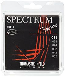 Thomastik Saiten für Akustikgitarre Spectrum Bronze Series nickelfrei Satz SB111 light .011-.052