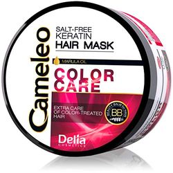 Cameleo - Colour Care Mask - Keratin Hair Mask with Marula Oil for Colour Treated Hair - Color Protection - Salt Free -200 ml