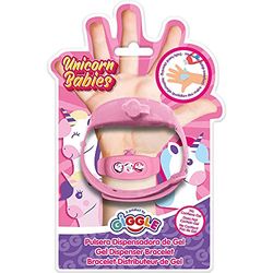 KIDS EUROSWAN Braccialetto per bambini con dispenser per gel disinfettante mani"Unicorno"