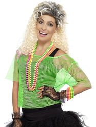 Smiffys Haut filet, vert fluo