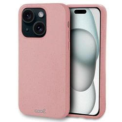 Cover Cool per iPhone 15 Eco Biodegradabile Rosa