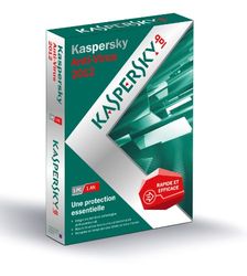 Kaspersky antivirus 2012 (1 poste, 1 an)