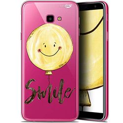 Caseink Fodral för Samsung Galaxy J4 Plus J4+ (6) Gel HD [ ny kollektion - mjuk - stötskyddad - tryckt i Frankrike] Smile Baloon