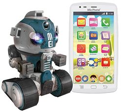Lisciani Mio Phone & Robot Special Edition 12,7 cm (5 inch) 1 GB 8 GB Single SIM White 1900 mAh - Smartphone (12,7 cm (5 inch), 1 GB, 8 GB, 5 MP, Android 6.0, wit)