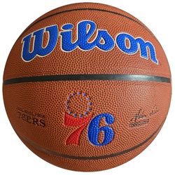 Wilson Team Alliance Philadelphia 76ers Ball WTB3100XBPHI, Unisex basketballs, brown, 7 EU
