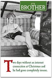Humorous Broer Kerstkaart Internet