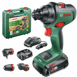 Bosch perceuse visseuse sans fils AdvancedDrill 18 (2 batteries, système 18 V, dans coffret de transport)