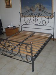LETTO in FERRO BATTUTO Realizzazioni Personalizzate 958 (80, S)