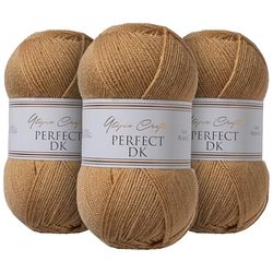 Utopia Crafts DK - Ovillo doble para tejer (3 unidades, 100 g)