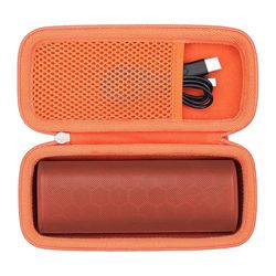 Khanka Custodia rigida compatibile con Sonos Roam 2 / Sonos Roam/Sonos Roam SL Altoparlante Bluetooth portatile impermeabile, arancione, solo custodia
