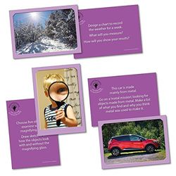 Wildgoose Education SC1140 Discovering Science Thinking Scientifically Activity Card (Pack of 20)