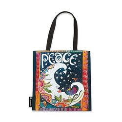Paperblanks Peace Canvas Bag, Laurel Burch Collection by (Playful Creations)