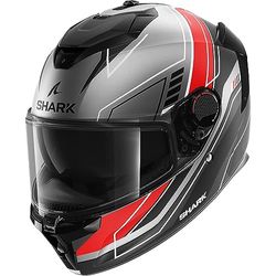 SHARK, Casque Moto intégral Spartan GT Pro TORYAN Gris / Rouge ARK, XXL
