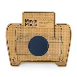 MastaPlasta Self-Adhesive Premium Leather Repair Patch - Navy Circle 5cm x 5cm (2in x 2in). Your Instant Leather Repair Kit for Sofas, Car Seats, Handbags, Jackets & DIY