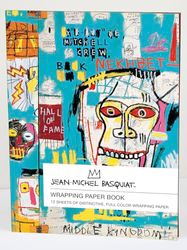 Jean-Michel Basquiat Wrapping Paper Book /anglais: Geschenkpapierbuch