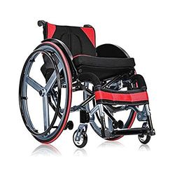 Antar AT52310 Actif Fauteuil Roulant 12.60 kg, 43 cm Siège Largeur, Rouge