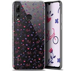 Caseink fodral för Huawei P Smart+ / Plus 2019 (6.2) [gel mönster HD kollektion kärlek alla hjärtans dag cykeldesign - mjuk - ultratunn]