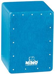 Meinl Percussion NINO955B Mini Cajon Shaker blauw