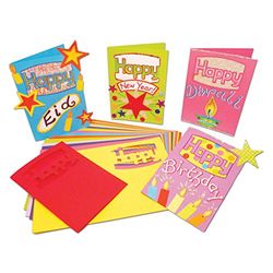 Springboard Happy Card Craft Activity Pack (Pack of 30)