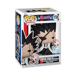 Funko POP! Animation: BLEACH - Kenpachi With Yachiru - Amazon Exklusivt - Samling Vinylfigur - Presentidé - Officiell Merchandising - Leksaker för Barn Och Vuxna - Anime Fans