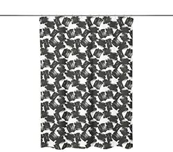 Bonamaison, Rideau de Douche Imprimé Numériquement, Anneaux de Rideau de Douche Inclus, 1 Pièce, 140X200 Cm - Conçu et fabriqué en Turquie