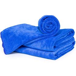 cosey - Serviette en Microfibre Douce, 3 pièces Taille s, Bleu foncé