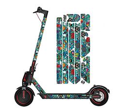STYLISH SCOOTERS Sticker Bomb V2 Vinyle pour trottinettes électriques Jeunesse Unisexe, Multicolore, Taille Universelle