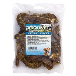 ARQUIVET Colli di pollo - Sacchetto 250 g - Snack 100% naturali per cani - Masticabile per cani