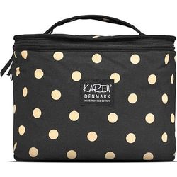 Karen Denmark Beauty Box ECO Cotton Black with Beige Dots