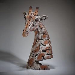 Enesco Edge Giraffe Sculpture 21.65 in H | Designed and Sculpted by Matt Buckley in Stone Resin