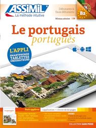 Portugais | Livret + Application | Apprendre le Portugais Niveau B2 | App Numérique IOS Android PC Mac | Collection Sans Peine | Assimil