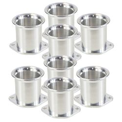 Ramair Filters BOT-40-50-8PK Weber DCOE 40 mm Bolt on Velocity Stack Carb Trumpet, 50 mm, Set of 8