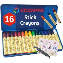 Stockmar 32000 - Estojo de 16 ceras coloridas [importado da Alemanha]
