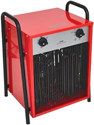 Aktobis E-heater ventilatorkachel WDH-IFH15 met geïntegreerde ventilator en een maximale verwarmingscapaciteit van 15.000 watt (15 kW)