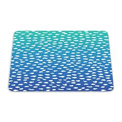 Questo Casa, Tapis de Souris rectangulaire avec Impression numérique - Antidérapant - pour Bureau et Maison - 22 x 18 cm