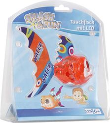 Splash & Fun duikvis met LED, 2-voudig gesorteerd