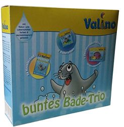 Valiño Trío colorido de baño, 3-pack (3 x 1 pieza)