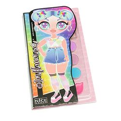 Nice Group Influencer 92003 Make-uptas, met spiegel en oogschaduw-make-up, stevig, voor kinderen, meerkleurig, eenheidsmaat