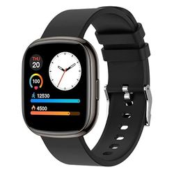 Smartwatch Cool Nordic Silicona Negro (Salud, Deporte, Sueño, Cámara)