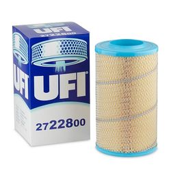 UFI Filtro de ar 27.228.00, filtro de ar de substituição, adequado para carros, adequado para modelos Citroen, Fiat e Peugeot
