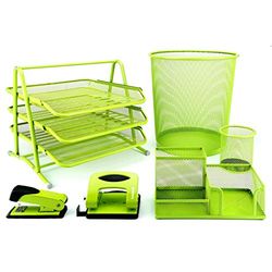 LEVIATAN Set de Bureau Métal 37 x 30,5 x 35 cm