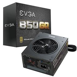 EVGA 850 Gq, 80+ Gold 850W, Semi Modular, EVGA Eco Mode, Power Supply 210-Gq-0850-V3