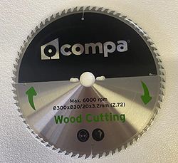 Compa 430072 skivkomp för trä, 30 mm diameter