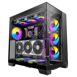 Antec C8 ARGB Full Tower, gehard glas, PC, gaming-behuizing, zwart