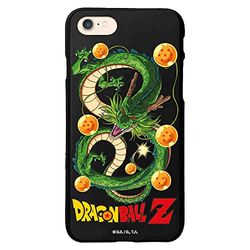 Originalfodral kompatibelt med iPhone 7-8-SE 2020 - SE 3 (2022) svart med Dragon Ball Z Shenron och bollar