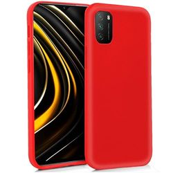 Cool silikonfodral för Xiaomi Pocophone M3/Redmi 9T (Röd)