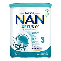 Nan Nestlé Optipro 3 Fórmula de Crecimiento en Polvo, 12 Meses +, 800g