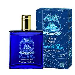 Helan, Vetiver & Rum, Perfume Hombre, Eau de Toilette con Fuerte Carácter Masculino y Fragancia Cítrica de Limón y Azahares - Notas Finales de Pachulí y Musgo - 100 ml - Made in Italy