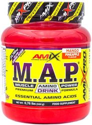 AMIX - Aminoácido en Polvo Muscle Amino Power - Suplemento Alimenticio que Aumenta la Fuerza y la Resistencia Muscular - Sabor Frutas del Bosque - 344 g